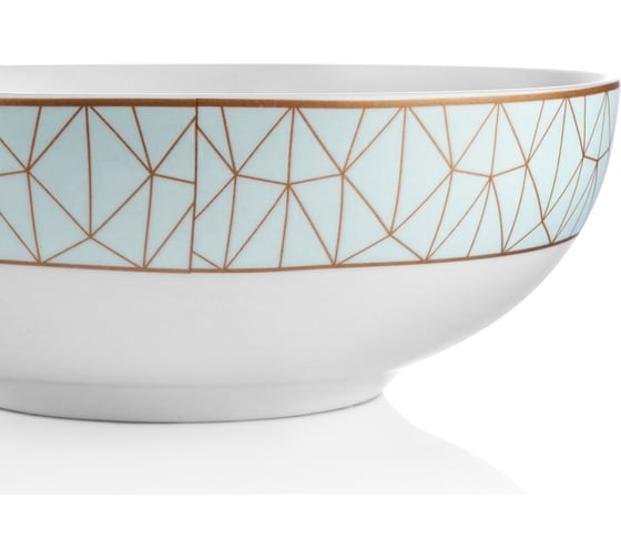 Набор салатников Esprado Mosaica Mint 6 шт, 16 см, костяной фарфор MSM016ME305