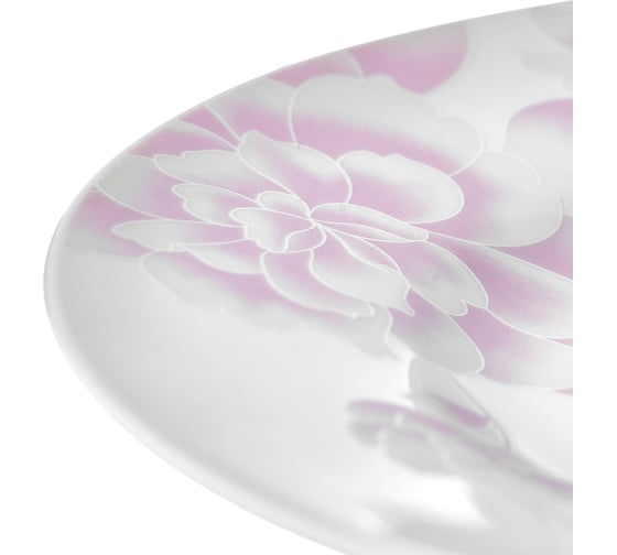 Набор тарелок Esprado Peonies 6 шт обеденная, 22,5 см, костяной фарфор PEO022PE301