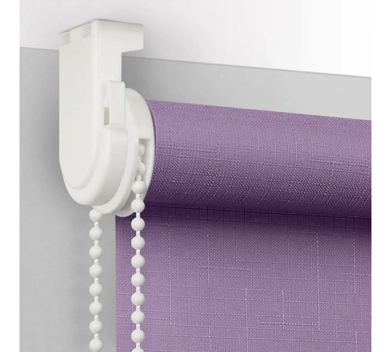 Рулонная штора PRAKTO Shantung 140x175 см, сиреневый 8317123