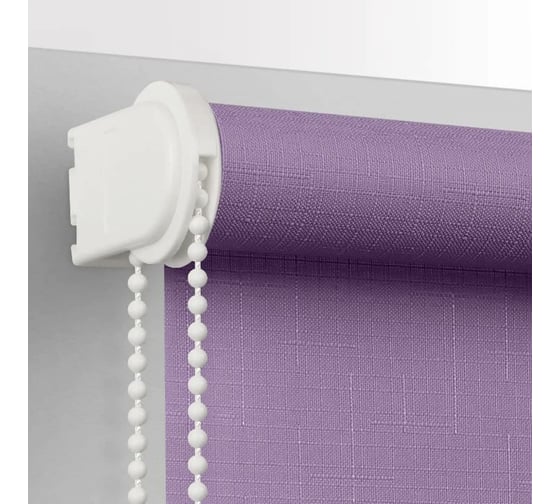 Рулонная штора PRAKTO Shantung 140x175 см, сиреневый 8317123