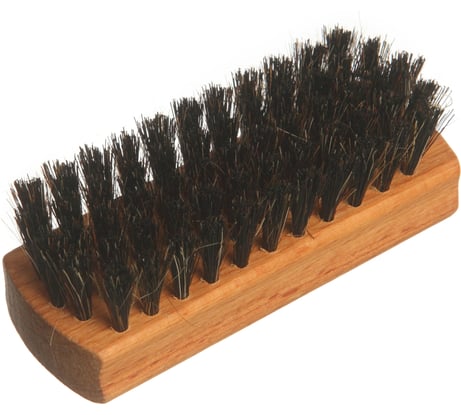 Щетка для обуви YOZHIK натуральная щетина, черная, 100x36x16 мм, 59 пучков Б/020