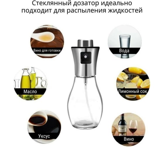 Стеклянный дозатор-спрей для масла и соусов Beroma 07716049