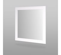 Зеркало Гуд ЛАКК СИРИУС квадратное настенное, 78x78x1 см, белое 2.02.12.280.1