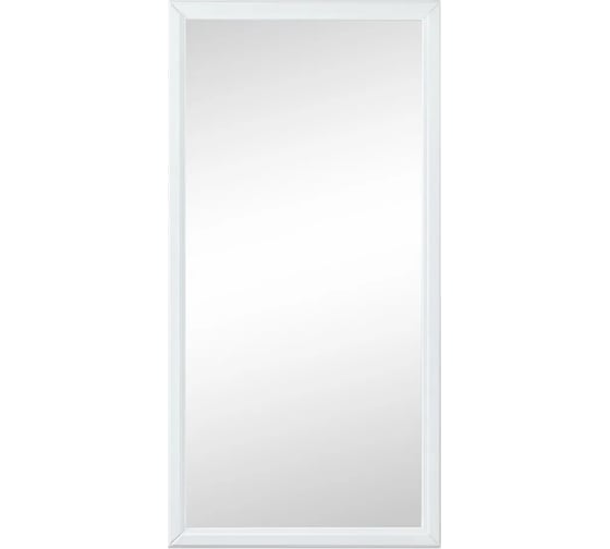 Настенное зеркало Мебелик Ника белый, 119.5 см x 60 см 8319