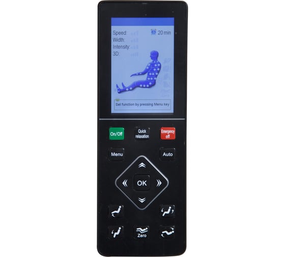 Массажное кресло GESS Rolfing черное GESS-792 black