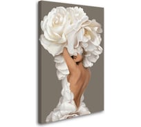 Картина-постер Студия фотообоев цветочная женственность 75x120 см 2436657