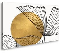 Картина-постер Студия фотообоев золотое солнце 120x75 см 2536646