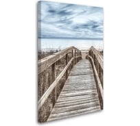 Картина-постер Студия фотообоев пустынный причал 75x120 см 2436634