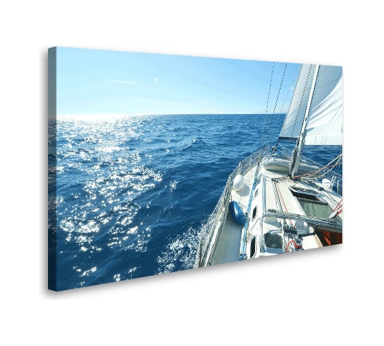 Картина-постер Студия фотообоев яхтинг 80x50 см 2236651