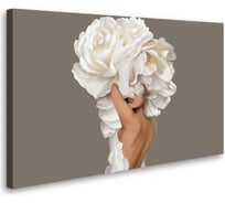 Картина-постер Студия фотообоев цветочная женственность 80x50 см 2236657