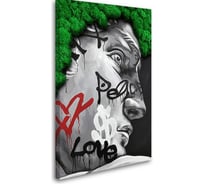 Картина-постер Студия фотообоев Аполлон в граффити 50x80 см 2136660