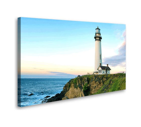 Картина-постер Студия фотообоев маяк на утесе 80x50 см 2236653 1