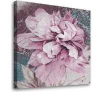 Картина-постер Студия фотообоев акварельный пион 50x50 см 2336637