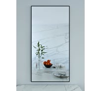 Интерьерное настенное зеркало TODA ALMA в полный рост, 176x49.5 см, цвет рамы - черный 1760495BL