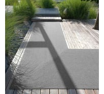 Придверный грязезащитный коврик AKO Unico камень, 60x110 см 2000988070991