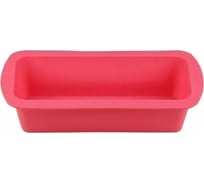 Форма для выпечки PERFECTO LINEA силиконовая, прямоугольная, 27x13.5x6 см, розовая 20-000219