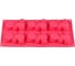 Форма для выпечки PERFECTO LINEA силиконовая, прямоугольная, на 6 кексов, 30.5x18x2 см, розовая 20-104829 1