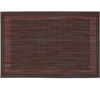Сервировочная салфетка PERFECTO LINEA HomeArt-3 45x30 см, серый/красный 45-002601