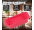 Форма для выпечки PERFECTO LINEA силиконовая, прямоугольная, 25x13.5x5 см, розовая 20-013429 4