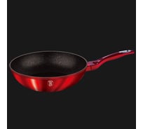Сковорода-вок BerlingerHaus Burgundy Metallic Line 30 см BH-6166 6166-BH