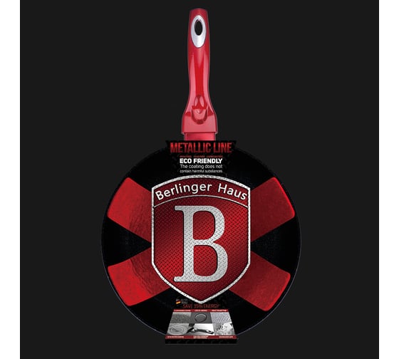 Сковорода BerlingerHaus Burgundy Metallic Line 30 см BH-1254 1254-BH