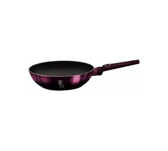 Сковорода-вок BerlingerHaus Purple Eclips без крышки 28 см, 3,2 л BH-6633 6633-BH