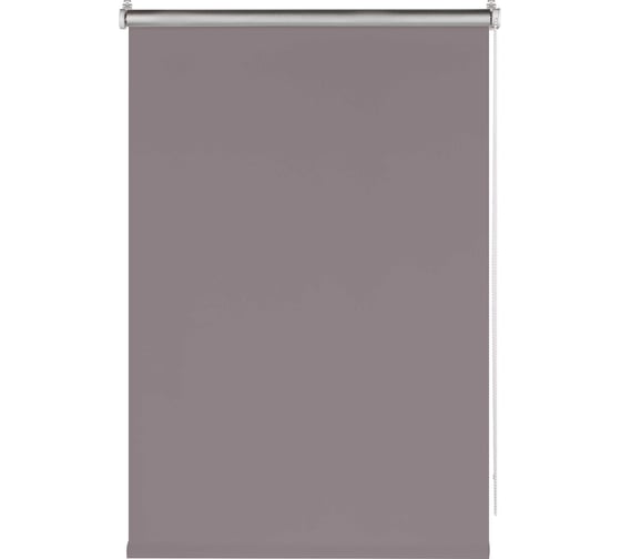 Рулонная штора PRAKTO Blackout Silver 55x160 см, серый 7792072