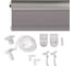 Рулонная штора PRAKTO Blackout Silver 55x160 см, серый 7792072 11