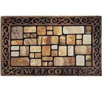 Придверный коврик Joy Home HEFEI RUBBER 45x75 см, Касл, 11395