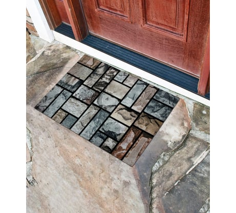 Придверный коврик Joy Home HEFEI RUBBER 45x75 см, Лидс, 11393