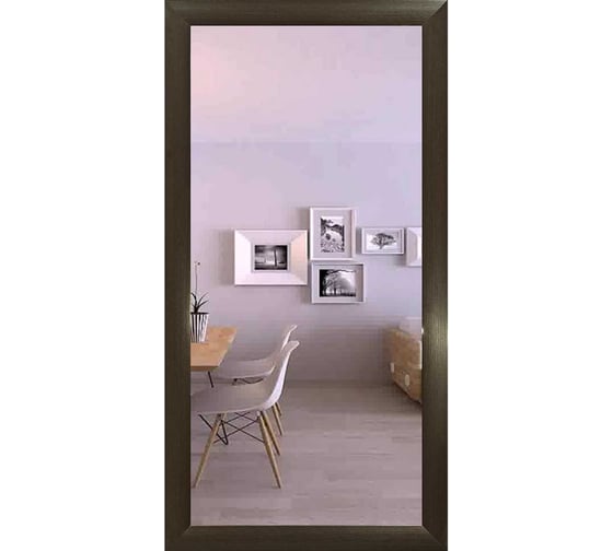 Зеркало Континент Венге 600x1200 Б058
