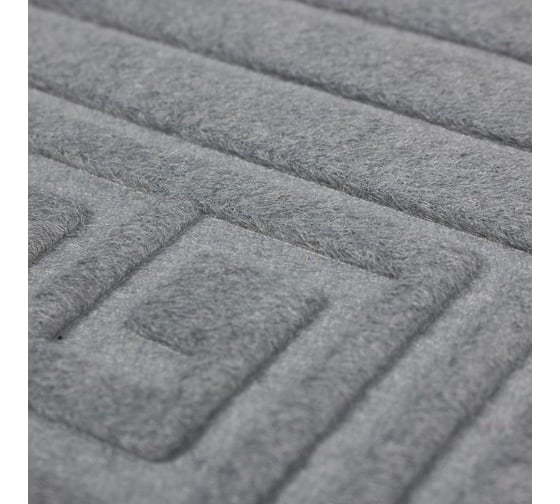 Придверный коврик Joy Home HEFEI RUBBER 60x90 см, Бургунь (серый), 11410