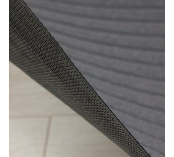 Придверный коврик Joy Home HEFEI RUBBER 60x90 см, Бургунь (серый), 11410