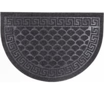 Влаговпитывающий коврик Joy Home Стар эскпо "Прест", 40x60 см Афина серый полукруг, 10927