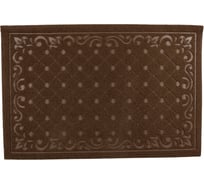 Влаговпитывающий коврик Joy Home Стар эскпо "Прест", 40x60 см Матрикс коричневый, 10909