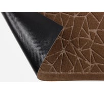 Влаговпитывающий коврик Joy Home Стар эскпо "Прест", 60x90 см Геометрия коричневый, 10924