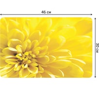 Набор прямоугольных тканевых салфеток для сервировки стола JOYARTY ослепительный цветок, плейсмат, 30x46 см, 4 шт. ser002_13403_30x46