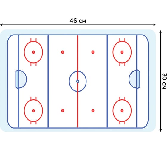 План хоккейного поля