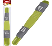 Мерная ложка МУЛЬТИДОМ двухсторонняя, с регулируемой шкалой, длина 22 см VL80-98