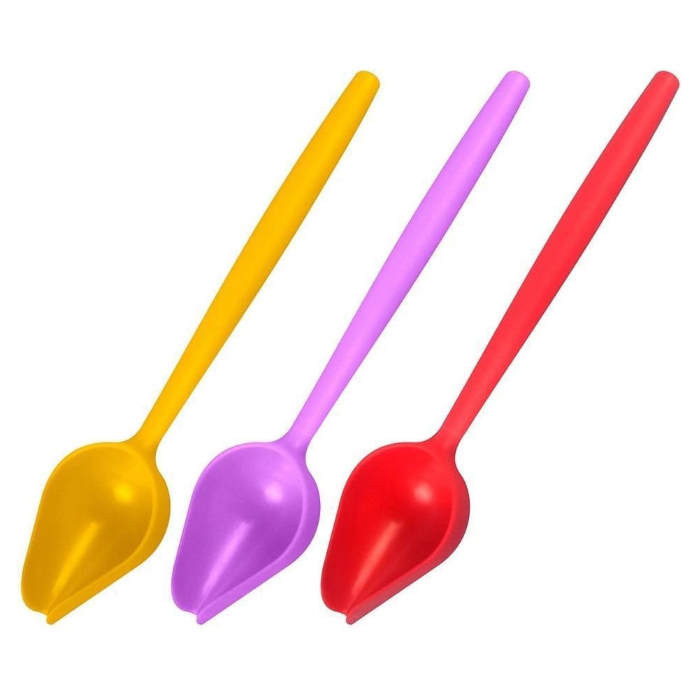 Ложка для декорирования МУЛЬТИДОМ перо, L18 см, 3 цвета VL80-260 ...