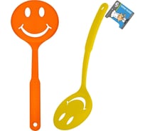 Лопатка МУЛЬТИДОМ Улыбка, 2 цвета DH50-68