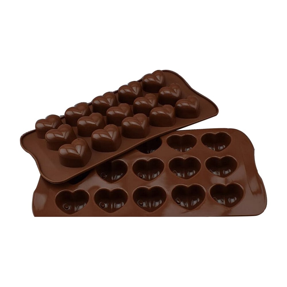 Силиконовая форма для шоколада Beroma сердечки, 15 ячеек 07824647 ...