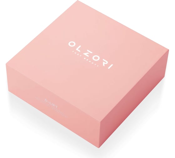 Mассажер для лифтинга лица OLZORI D–LIFT с микротоками, EMS токами, нагревом, микровибрациями и LED-терапией, цвет белый D–LIFT Pro-White