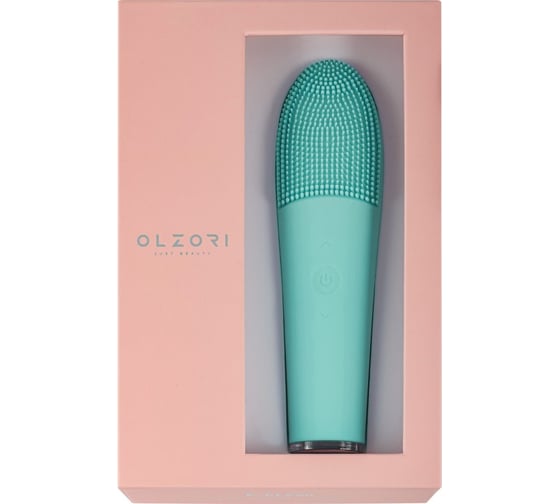 Щеточка для очистки и массажа лица OLZORI F-CLean цвет Green F-Clean Green