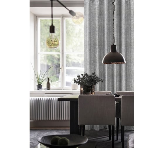 Римская штора Эскар Tulia цвет нежно-серый, ЦМ, размер 60x160 см 242060160 1