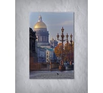Картина на стекле для интерьера ООО Оптион ИСААКИЕВСКИЙ СОБОР 40x60 см 83239