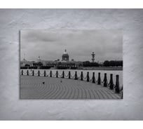 Картина на стекле для интерьера ООО Оптион ВИД НА ИСААКИЕВСКИЙ СОБОР 40x60 см 83237