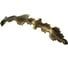 Крючок для штор Левша L.Baskerville Leaf 33 mm LB-136 старая бронза У2-6309.СБ 1
