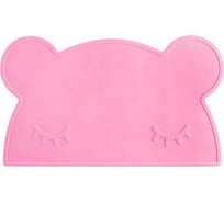 Силиконовый подкладной коврик для кормления Beroma мишка 07823045