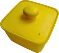 Контейнер для сыпучих продуктов EUROHOUSE, 10x10x8см, 0,65л, 1шт, 15698